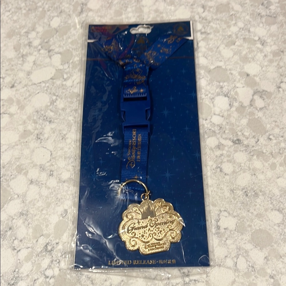 Shanghai Disney Grand Opening Pin Lanyard